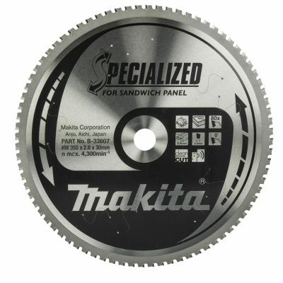 2. MAKITA CIRCULAR SAW 355x30x80z SPECIALIZED SANDWICH PANELS
