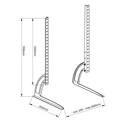 9. MACLEAN UNIVERSAL TV STAND / LEGS MC-954