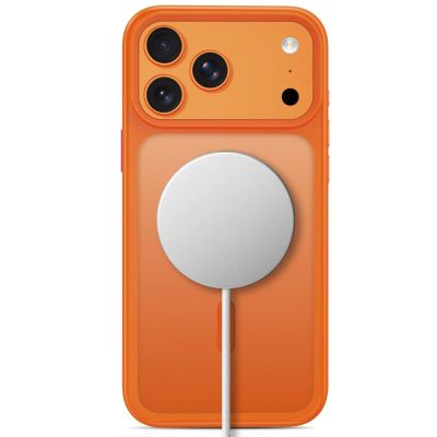 4. Tech-Protect Magmat Magsafe CC case for iPhone 18 Pro / 17 Pro - matte orange