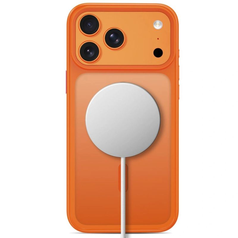 4. Tech-Protect Magmat Magsafe CC case for iPhone 18 Pro / 17 Pro - matte orange