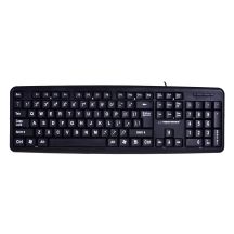 Esperanza Florida EK129 Keyboard (USB 2.0; (US); Black)
