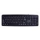 Esperanza Florida EK129 Keyboard (USB 2.0; (US); Black)