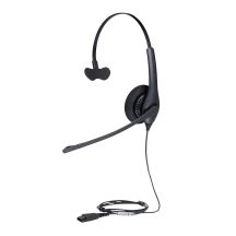 Jabra Biz 1500 Mono Headset, Wired, Headband, Office/Call Center, Bluetooth, Black