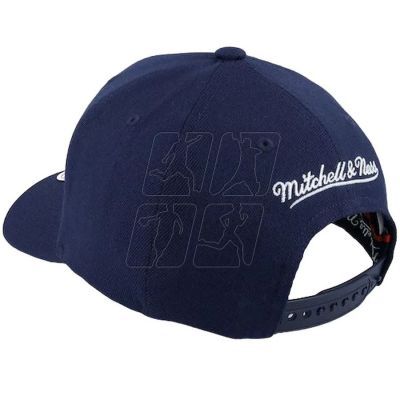 4. Mitchell &amp; Ness NBA Pinscript Classic Cap HHSSINTL103-MNNYYPPPNAVY