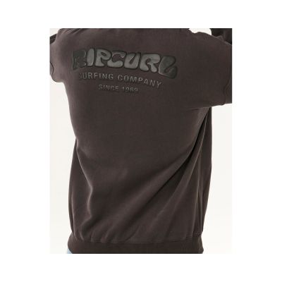 2. Men's RIP CURL Surf Puff Zip Thru Sweatshirt Black