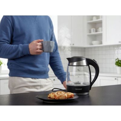 13. Esperanza Gullfoss EKK009 electric kettle (2200W 1.8l; transparent)