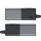 7. Acefast Z2 GaN 75W PD desktop charger 3x USB-C 2x USB-A - black and gray