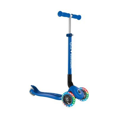 7. SMJ Globber 3-wheeled Primo Foldable Lights Scooter 432-100-3