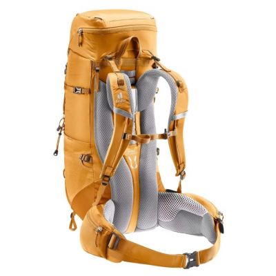 3. Deuter Aircontact Lite 40 + 10 amber-maple Hiking Backpack