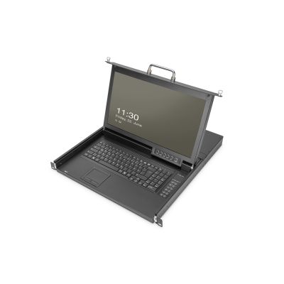 2. Digitus DS-72220-6GE Rack Console 43.2 cm (17") 1920 x 1080 px Black 1U