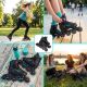 7. Meteor M 34-38 Buzzy Roller Skates Black/Pink/Mint