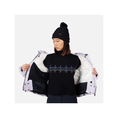 5. ROSSIGNOL W DAILLE DOWN JKT women's ski jacket gray