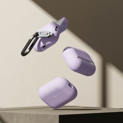4. Ringke Silicone Case for AirPods Pro 3 - Purple