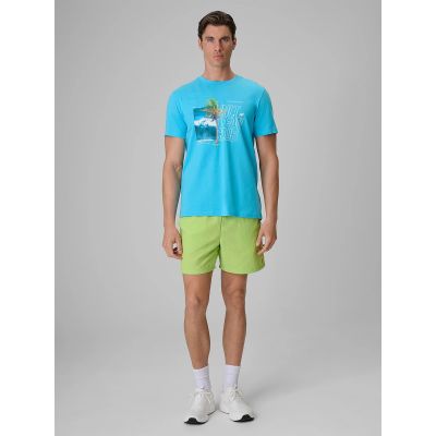 3. Men's regular printed T-shirt 4F 4FRSS26TTSHM4303-33S
