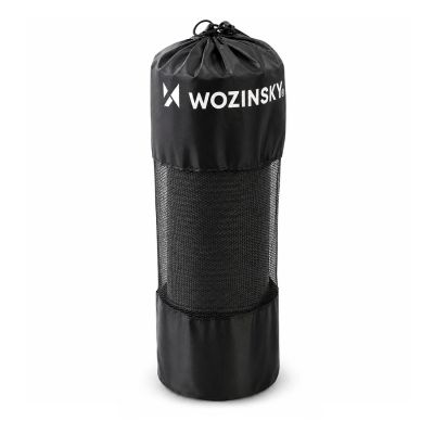 3. Wozinsky WNSP-15C Exercise Mat 183 x 61 x 1.5 cm Thick Gymnastics Mat for Yoga and Fitness - Black