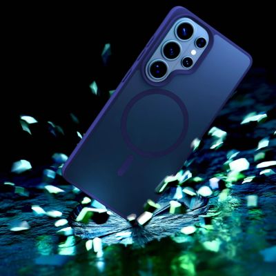 22. Samsung Galaxy S26 Ultra - 3mk Smoke MagCase Blue