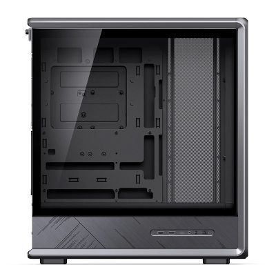 8. Jonsbo D401 PC Gehäuse, Midi Tower, ATX, Tempered Glass - black
