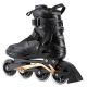 3. NILS EXTREME NA2150 ROLLER SKATES BLACK AND GOLD SIZE 44