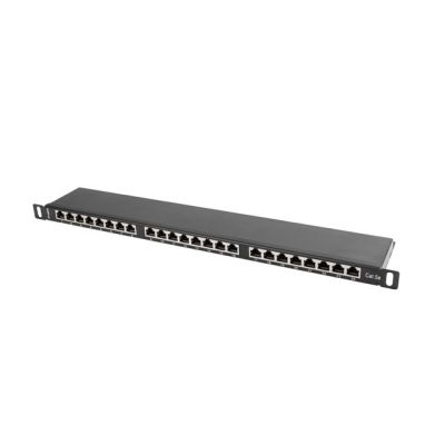 9. Lanberg PPS5-0024-B Patch Panel (0.5U; Cat. 5e; 24x RJ-45)