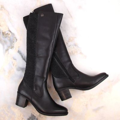 12. Rieker insulated boots with elastic band, leather W Y2050-00 RKR638