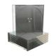 2. MediaRange BOX21 CD Cases Jewel Case 1 Disc Black, Transparent
