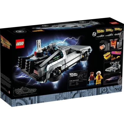 2. LEGO Creator Expert 10300 - Back to the Future Time Machine