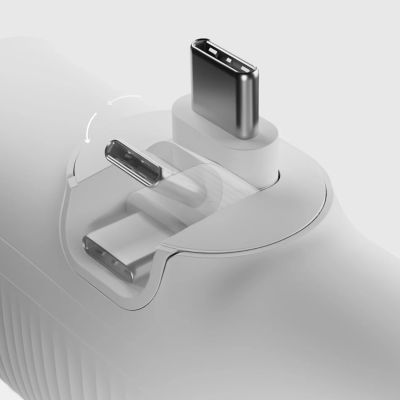 4. SBS EcoPower 5000 mAh 10W Powerbank with Built-in USB-C Port - White