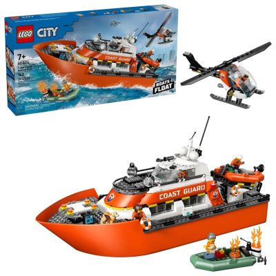 LEGO CITY 60504 Coast Guard Rescue Boat and Helicopter