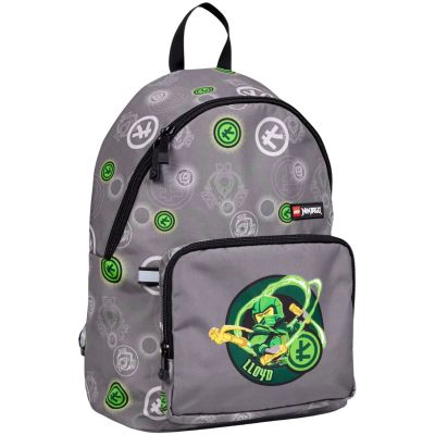 2. LEGO Ninjago Basic Backpack 20266-2501 Gray One size