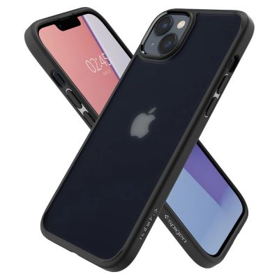 12. Spigen Ultra Hybrid iPhone 14 Plus Case - Matte Black