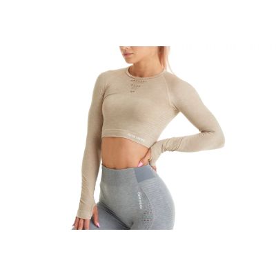 GymHero Longsleeve LONG-SAND Beige M/L