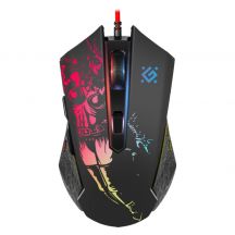 Defender Wired Gaming Mouse Sin'Sister GM-933 Optical 7200 DPI 6P 52933