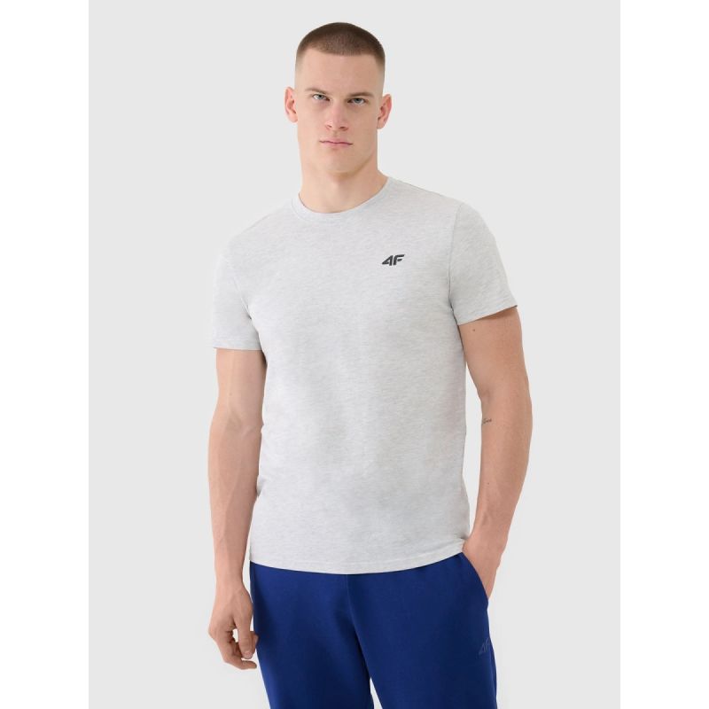 Men's cotton T-shirt 4F 4FWMM00TTSHM2657-27M