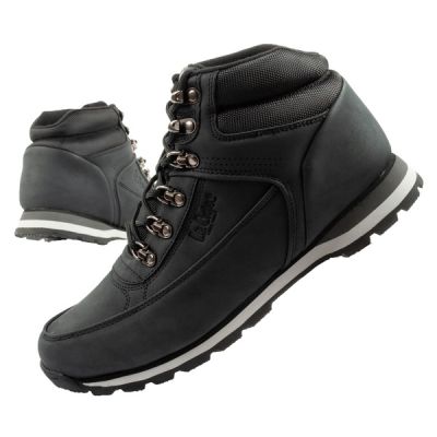 Lee Cooper men's winter hiking ankle boots black