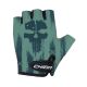 CHIBA COOL KIDS children's gloves, green with skulls, size S