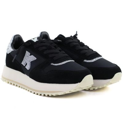 11. Black platform sneakers Kobbo 100103