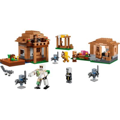 3. LEGO Minecraft 21596 - Summoner Raid on the Village