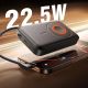 5. Joyroom JR-PBM02 Powerbank 22.5W 10000mAh 3in1 Magnetic Inductive Compatible with MagSafe with Built-in Cable - Black
