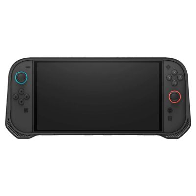 5. Spigen Rugged Armor Case for Nintendo Switch 2 - Matte Black