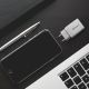 4. QOLTEC CHARGER 45W GAN | 5-20V | 1.5-3A | 1XUSB-C PD | 1XUSB QC 3.0 | WHITE