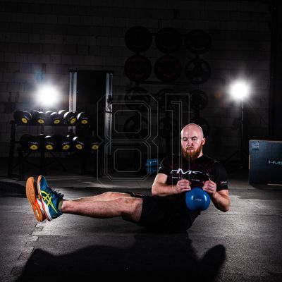 45. Kettlebell cast iron Blue HMS KNV04