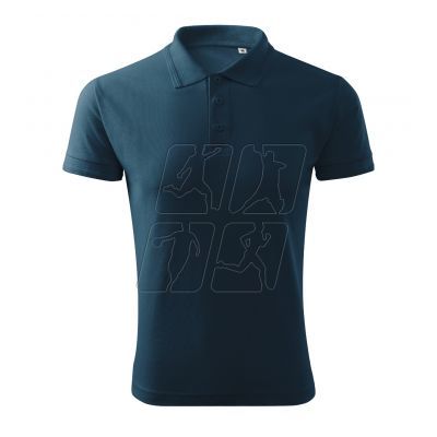 3. Malfini Pique Polo Free M polo shirt MLI-F0302 navy blue