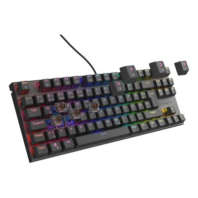 7. GENESIS Thor 303 TKL Gaming Keyboard USB QWERTZ German Black