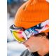 5. Volcom MIGRATIONS NEBULA/PINK CHROME snowboard goggles (VG0022112)