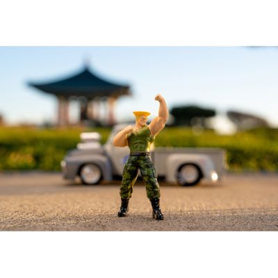 3. Jada Toys Street Fighter 1956 Ford Pickup car model 1:24