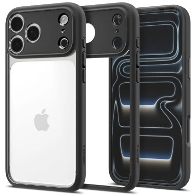 Spigen Ultra Hybrid Case for iPhone 18 Pro / 17 Pro - Matte Black