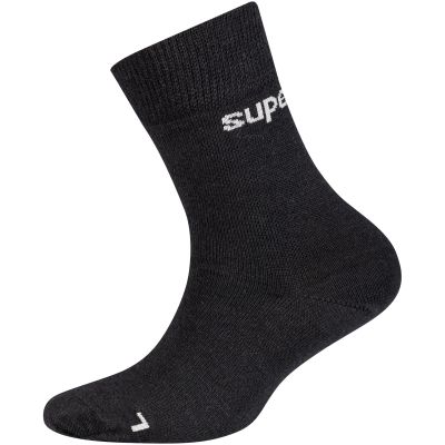 2. Kids' Socks SUPER.NATURAL KIDS ALL DAY SOCKS 2-PACK black