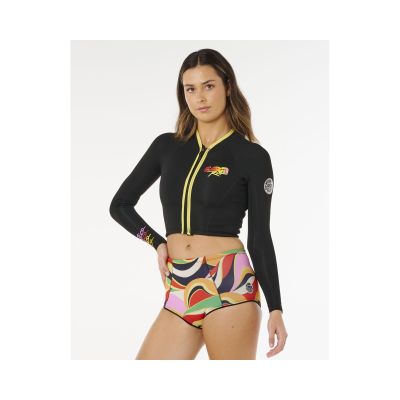 2. RIP CURL G-Bomb 1.5 Ls Fz Crop Jkt Women's Jacket Black