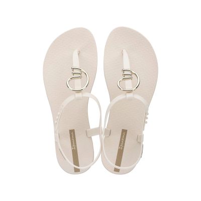 6. Ipanema Sandal Class women's flip-flop sandals beige with gold