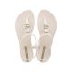 6. Ipanema Sandal Class women's flip-flop sandals beige with gold
